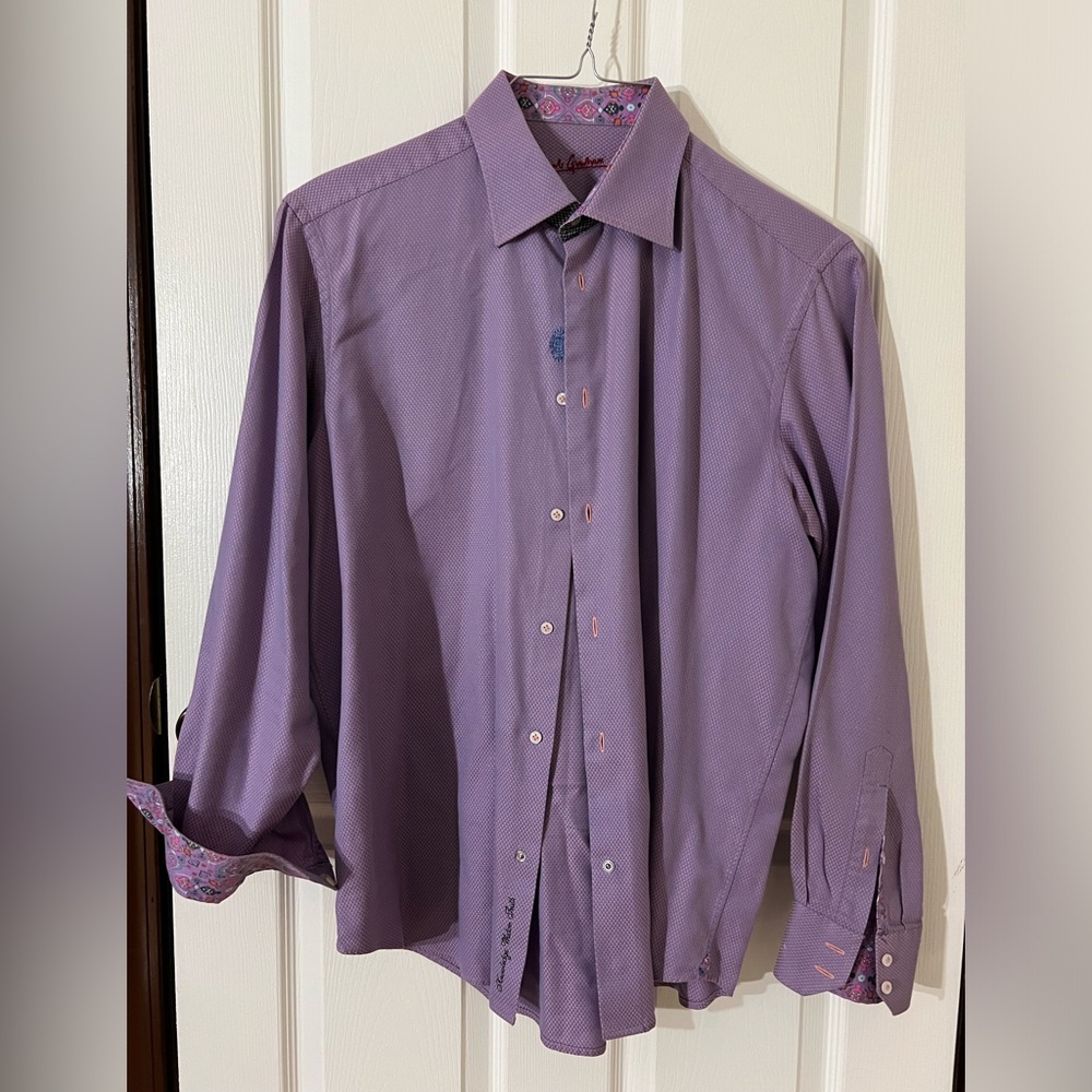 Robert Graham long sleeve button down shirt.